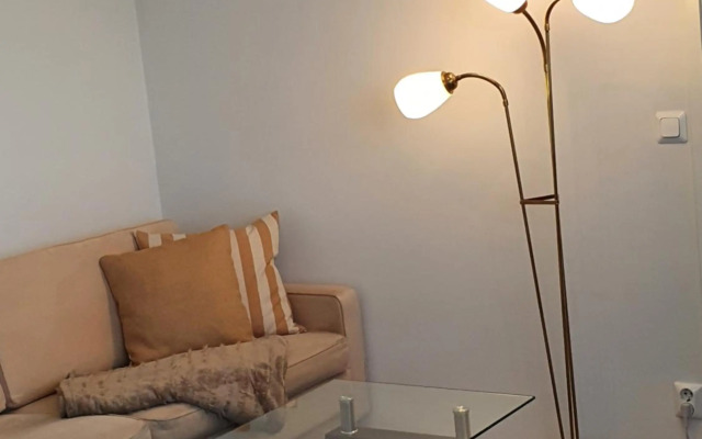 Moderni, viihtyisä pikkukaksio saunalla