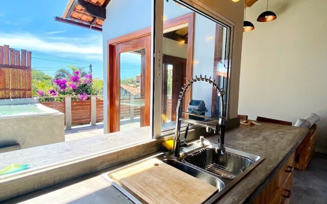 RiqueHouse Hidro Piscina a 500m da praia