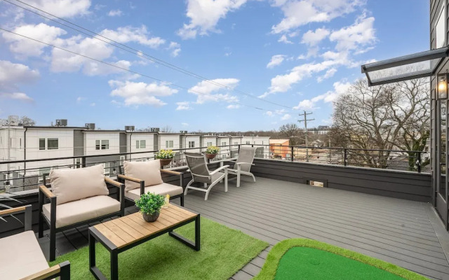 Trinity Beats-private Rooftop Deck-east Nashville