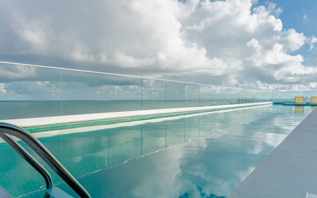 SM01 Moderno Apartamento a 350m do Mar