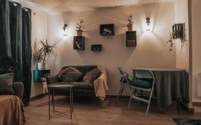 Grand studio, vue mer centre ville carte parking