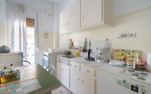 Family apartment at Kalithea 2 bedrooms 4 pers