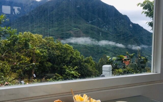 Nine rainbow and new moon B&B