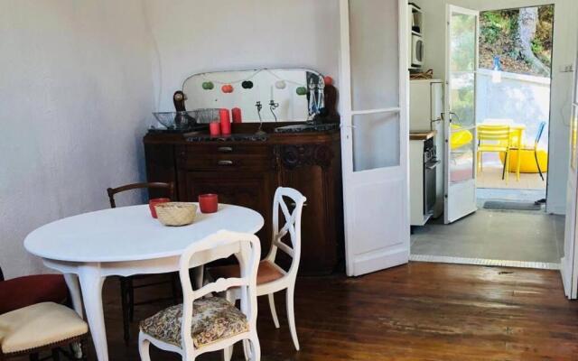 Appt 1 chambre calme clim jardin plage gare proche