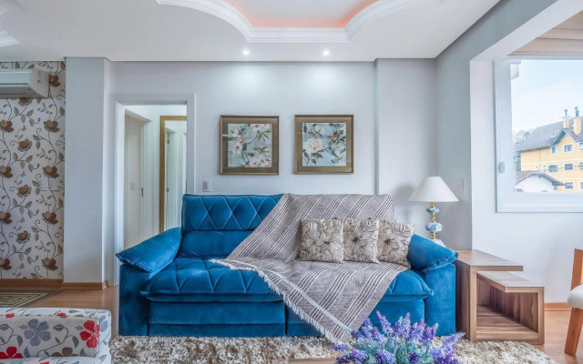 Fascino 302 - Apartamento 600 metros Rua Coberta de Gramado