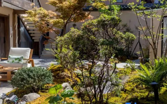 LiJiang ancient city. Yun Du Ru Chu  Song dynasty aesthetics holiday courtyard