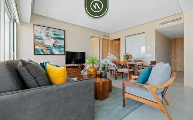 New 2BR APT - Beach Access - Pool - GYM - Jacuzzi