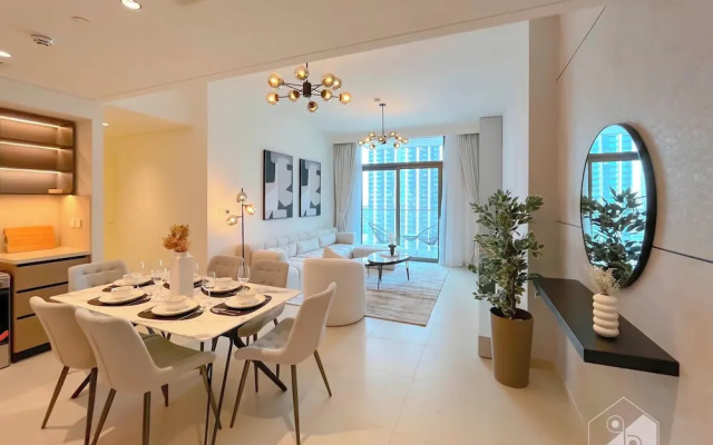 Burj Crown Luxury 3bedroom Balcony & View