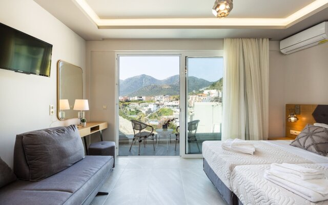 Triple Studio with Mountain View in Akrogiali Luxury Aparthotel