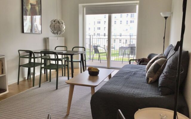 Modern One Bedroom Apartment With A Balcony In Copenhagen Ørestad