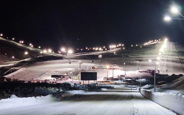 Огни города на улице Ленина 5