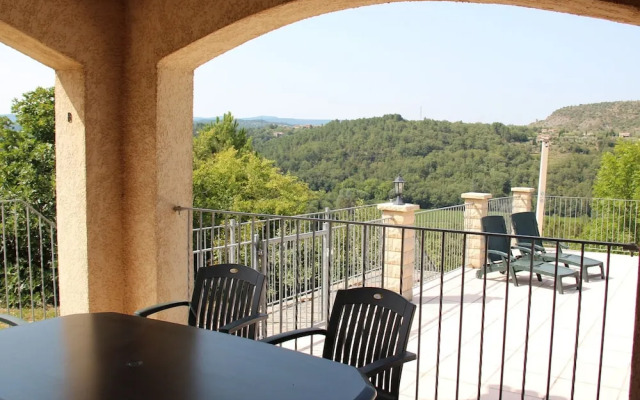Peaceful Holiday Home in Les Vans, Ardeche With Pool