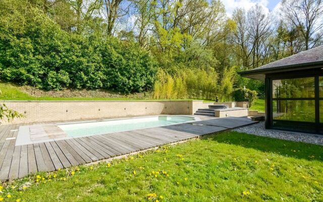 Picturesque Villa in Bierges With Swimming Pool and Barbeque