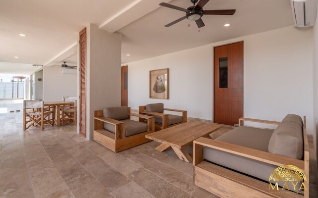 NHOA 112C Lux 1BR Condo Plunge Pool in Aldea Zama