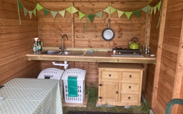 Glamping at The Homestead - Ensuite Bell Tent