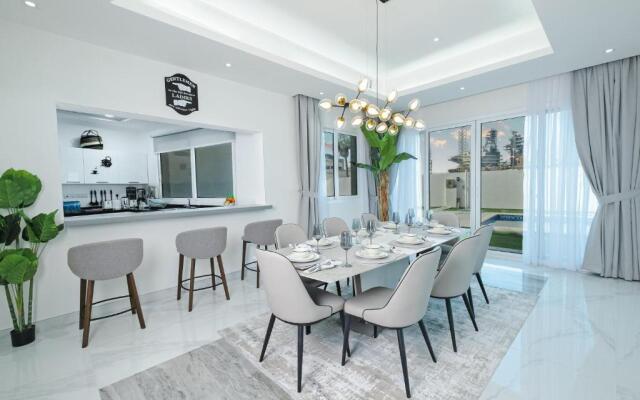 Luxury Modern White Villa on Island 9,500 sqft