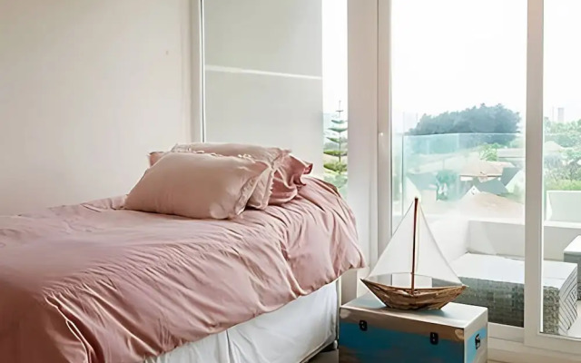 Cálido Departamento en Montemar 2d-2b