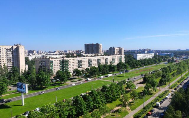 Univer Apartments with a balcony