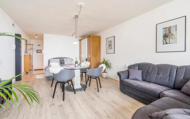 Luxueuze vakantiestudio met zeezicht en terras in Oostende