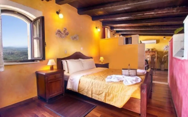 Samonas Traditional Villas Red Villa Fliskouni - 90m Maisonette