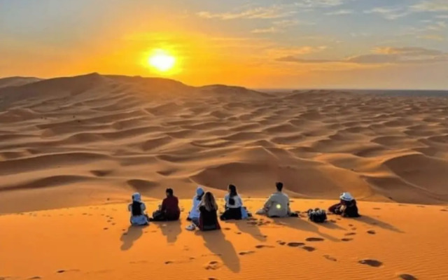 Merzoga luxury desert camp