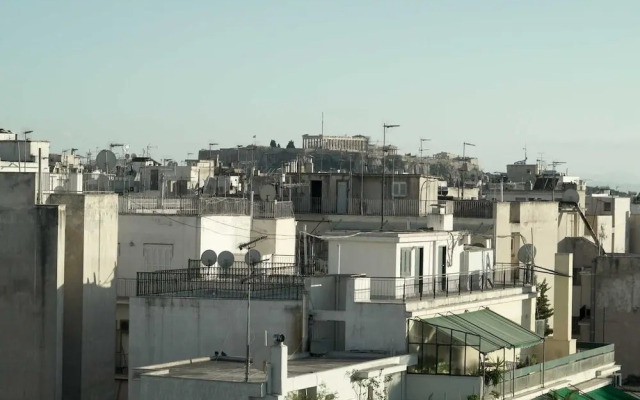 Rooftop Infinite Athens View Apt