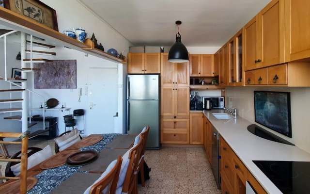 5min walk beach - Pkg - Bialik Square #TL2