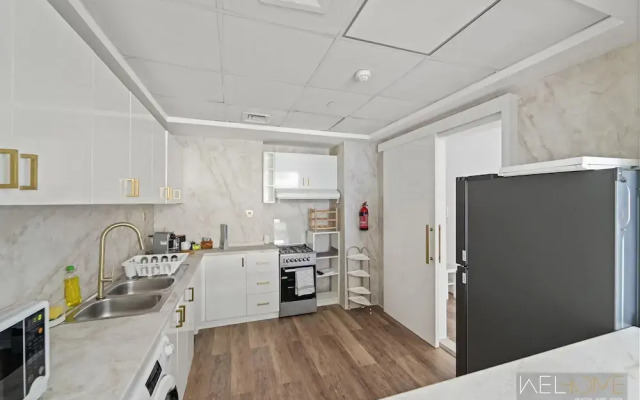 WelHome - Beautiful 1BR Apt. in Al Barsh