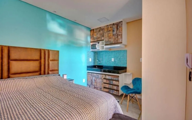 Quarto Com Vista Para O Mar Em Flat Compartilhado