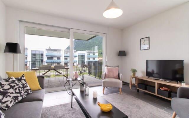Modern 2 Bedrooms Apartment at Le Bouveret. Self-checkin