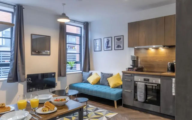 Modern 1-bed in Birmingham's Jewellery Quarter