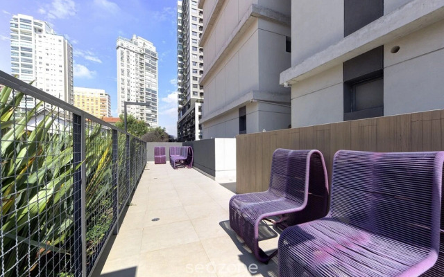 Studio With Balcony 100m From Puc-pompeia Puq0208