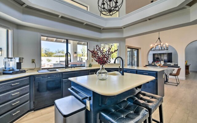 Heated Saltwater Pool: Spacious Home in Scottsdale