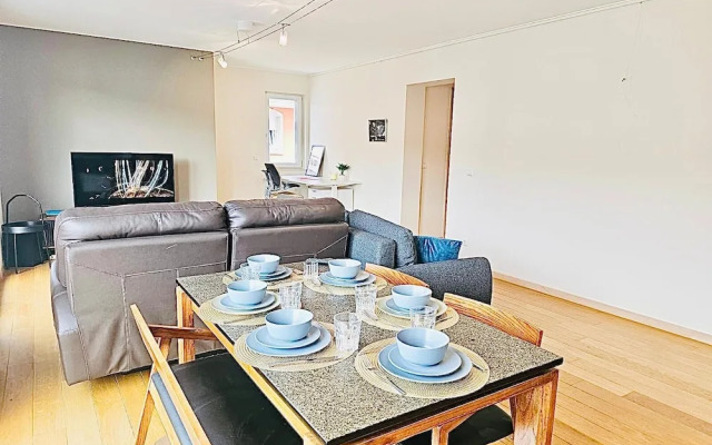 Two bedrooms with parking in Hesperange