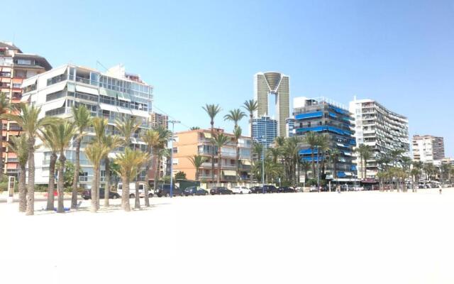 Esmeralda, Benidorm Beachfront Poniente, 1st line Frontal Seaview, Ocean Terrace