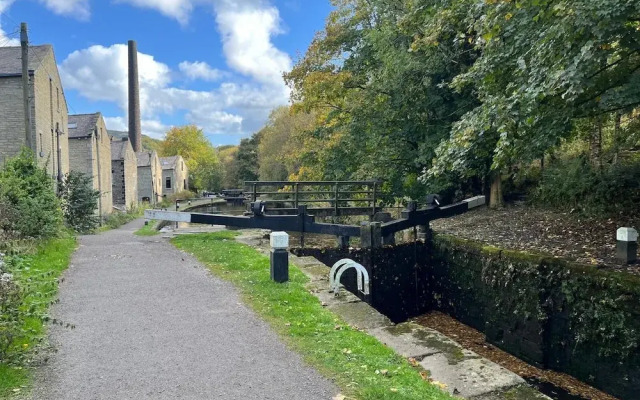 Woodland View by the Canal Hebden Bridge