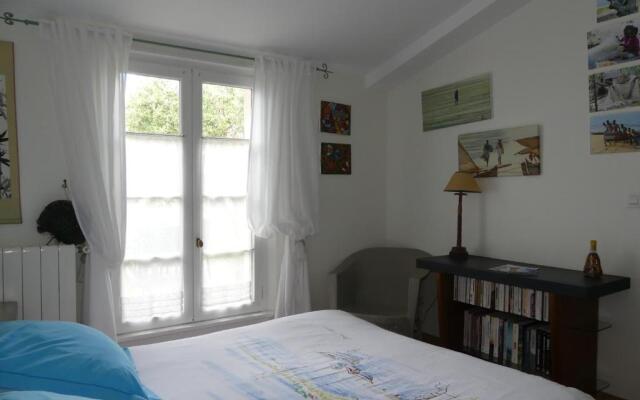 La Passerose jardin clos 300mplage la Couarde sur mer