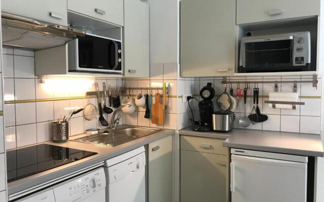 T2 +alcove, récent 4/5 pers. Parking. Balcon. Wifi