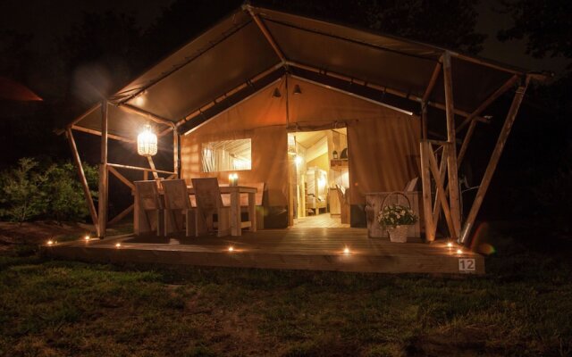 Luxurious, Cozy Safari Tent With Woodstove, Close to the sea