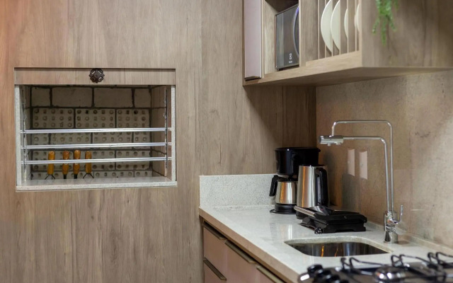 Vivendas Do Bosque 106 C - Apartamento em Gramado