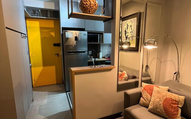 AA12 Studio Estiloso e Moderno Único no Bixiga