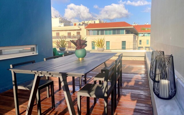 Premier Artful City Loft with Terrace