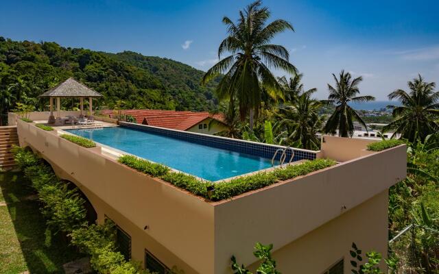 Ktv- Sea View Pool Villa in Kata for 10 People Big Buddha Views