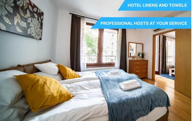 Soho Budapest 304, 4 ppl, AC, FAST WIFI, Smart TV