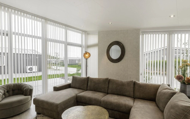 Cozy Chalet With Covered Terrace, in Zeeland
