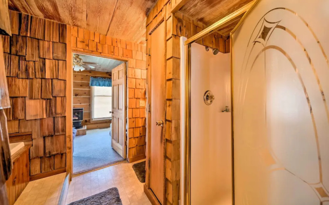 Secluded Spragueville Cabin by ATV Trails & River!