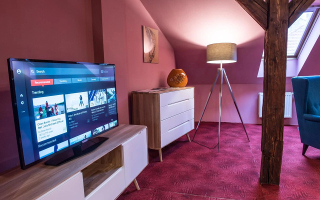 Spacious and Quiet Attic Flat in Centre