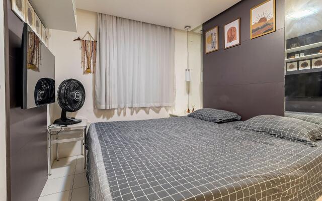 Apto elegante prox a praia em Maceió JVA0702