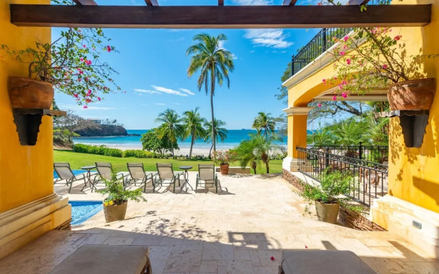 Mediterranean-style Flamingo Mansion Offers the Ultimate in Beachfront Luxury