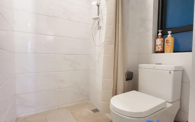 [Claming Garden View - 4 Pax, 2 BR] Free Carpark – Bathroom – Johor Bahru